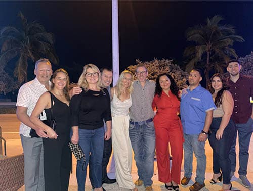 Holiday dinner celebration