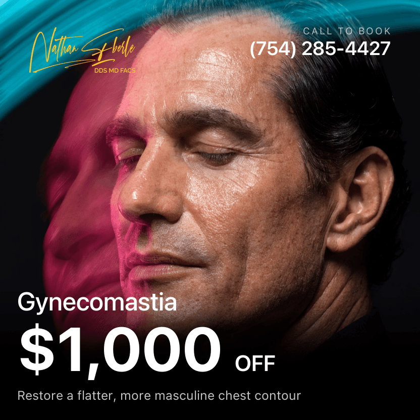 Gynecomastia July special at Weston Center for Plastic Surgery