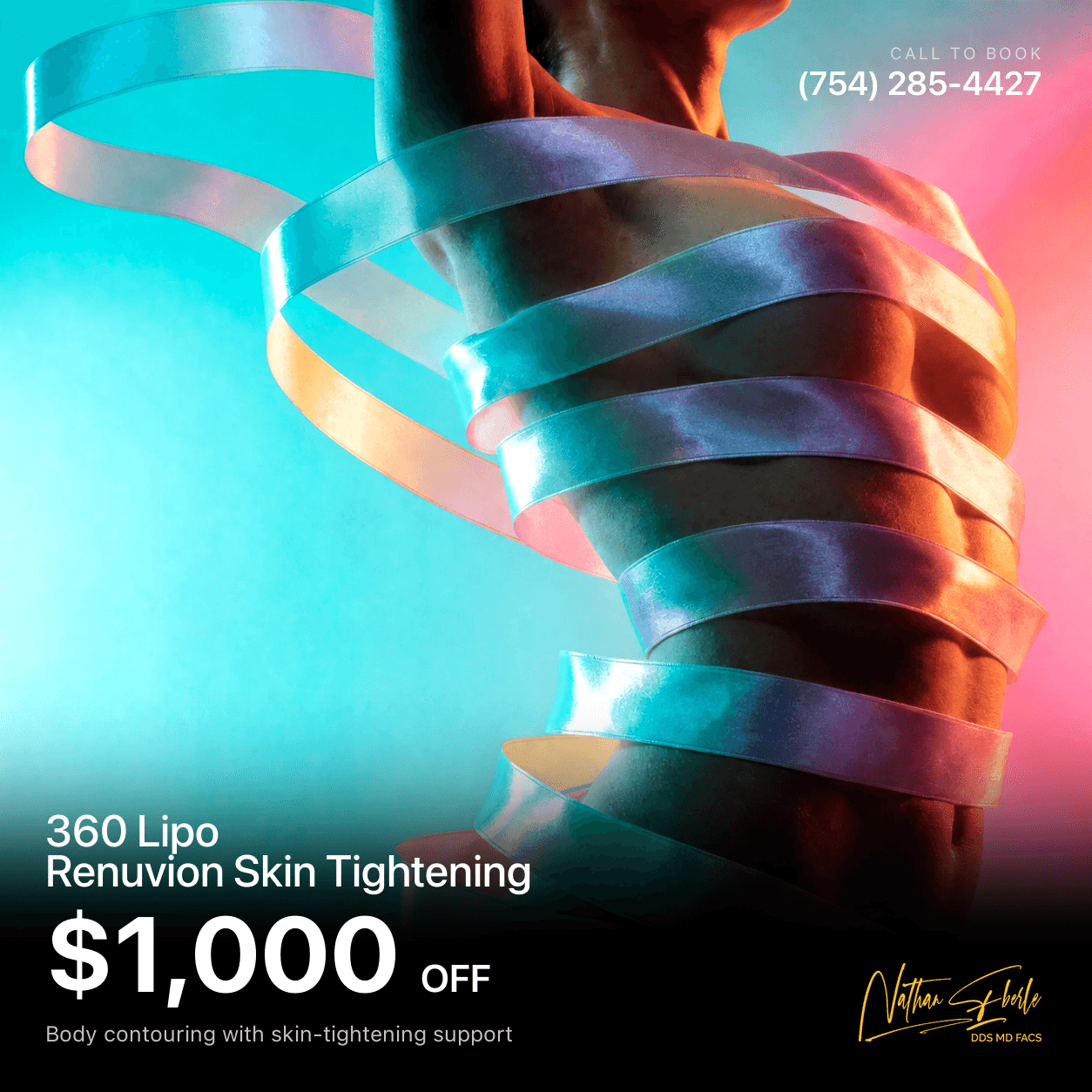 360 Lipo with Renuvion skin tightening July special at Weston Center for Plastic Surgery